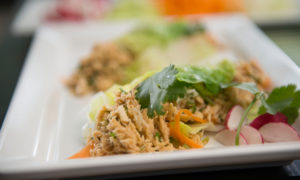 tuna cabbage wraps