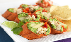 tuna guacamole pear tortilla rolls 019