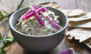 tuna roastedgarlicspread