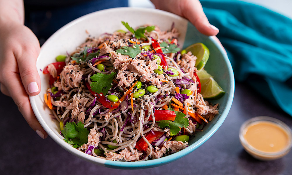 Oceans Asian Soba Noodle Tuna Salad 1