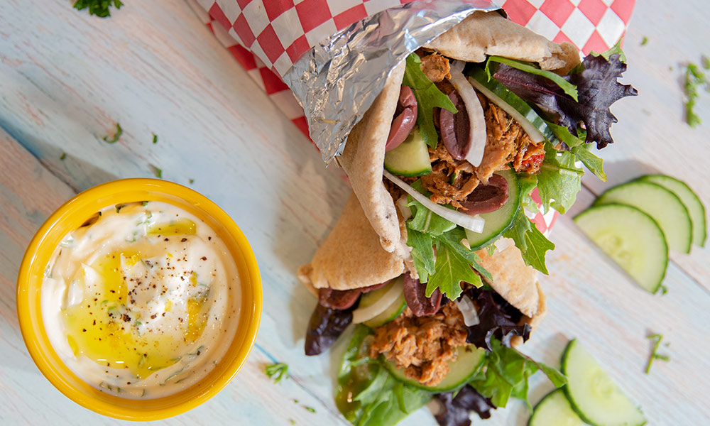 Oceans Lunchbox Peri Peri Tuna Gyro 1