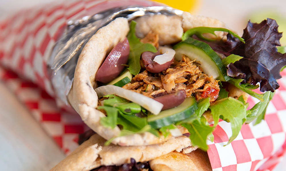 Oceans Lunchbox Peri Peri Tuna Gyro 2