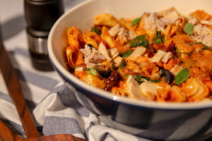 Oceans Solid White Tuna Tortellini Feature