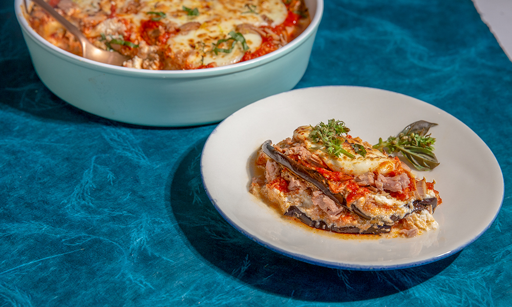 OCEANS MILLIONNAIRES AUTHENTICA EGGPLANT LASAGNA 3V3