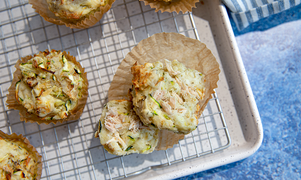 OCEANS ZUCCHINI TUNA MUFFINS 2