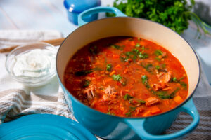 Oceans Winter Sweet Potato Lentil Stew with Tuna Feature