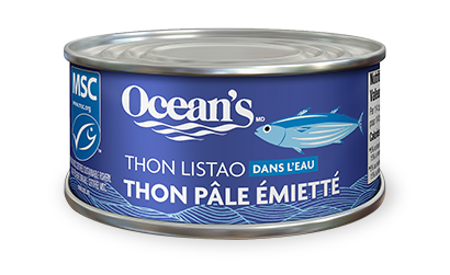 Thon pâle émietté